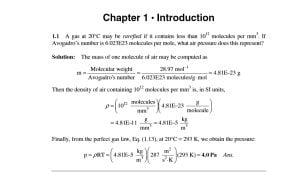 حل المسائل کتاب مکانیک سیالات